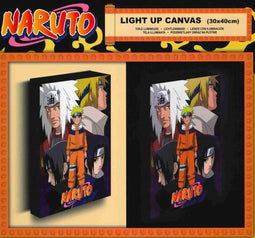 Naruto - Light Up Canvas - Verlichtend Muurdecor - 30 x 40 cm