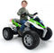 Injusa Elektrische Kinderquad Rage 24v Groen/wit