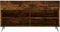 vidaXL - Schoenenbank - 102x35x55 - cm - bewerkt - hout - gerookt - eikenkleurig