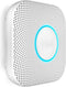 Google Nest Protect (2e generatie) - Slimme rook- en koolmonoxidemelder - Bedraad - 230 V-aansluiting - Wit