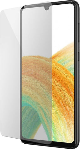 Mobiparts Samsung Galaxy A33 (2022) 5G - Tempered Glass Screen Protector - Krasbestendig - Anti-bacterieel