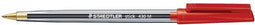 Balpen Staedtler 430 Medium Rood |Pennen | Pennen set | 10 stuks