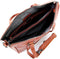 Leren Laptoptas met tabletvak - California - Brandy Cognac