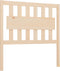 vidaXL - Hoofdbord - 95,5x4x100 - cm - massief - grenenhout