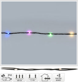 Nampook Ledverlichting - 80LED - Multicolo
