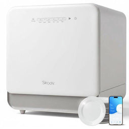 Skoov Mini Vaatwasser - Vrijstaand - 6 Programma's 900 Watt - Wit (5)