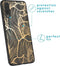 iMoshion Hoesje Geschikt voor Samsung Galaxy A30s / A50 Hoesje Siliconen - iMoshion Design hoesje - Goud / Zwart / Golden Leaves