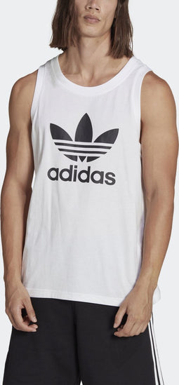 adidas Originals Adicolor Classics Trefoil Tanktop - Heren - Wit- M