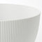 Mica Decorations Doppio - Bloempot op Poten - H21 x Ø40 cm - Gerecycled Plastic - Wit