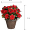 Mica Decorations Azalea - Kunstplant - Rood - 31 cm in pot