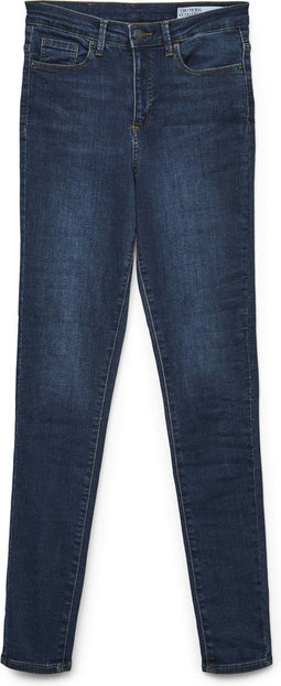 VERO MODA VMSOPHIA - Skinny Jeans - Hoge taille met stretch - Blauw (M)