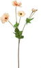 Emerald Zijden Kunstbloemen Anemoon Anemone Wild Spray Licht Geel 431723 50 cm