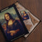 UNIDRAGON Houten Puzzel Voor Volwassenen Kunst Collectie - Mona Lisa - 1000 stukjes - 59x39,5 cm