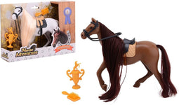 Paarden speels.haren borstel.groot 27707