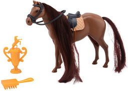 Paarden speelset haren borstelen 27706