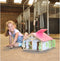 Paardenstal Roze met 2 Boxen en Berging, 1:24