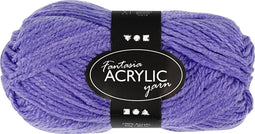 Paars acryl garen 80 meter