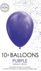 Paarse ballonnen | 10 stuks