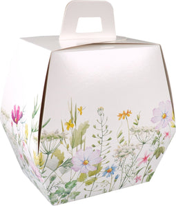 Paaseidoos - Floral - karton - 180x126x233mm - Pasen - 25 stuks