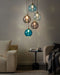 PABELLON - Hanglamp - Blauw - Metaal/Glas