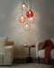 PABELLON - Hanglamp - Rood - Metaal/Glas
