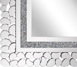 PABU - Wandspiegel - Zilver - MDF