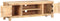 vidaXL - Tv-meubel - 120x30x40 - cm - ruw - mangohout