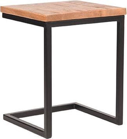 LABEL51 Vintage Bijzettafel - Naturel - Mangohout