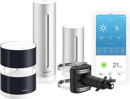 Pack Netatmo Slim Weerstation + Windmeter + Wandbeugel