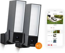 Pack Netatmo Slimme Buitencamera + Netatmo Slimme Buiencamera met sirene