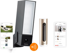 Pack Netatmo Slimme Buitencamera with Sirene + Netatmo Slimme Binnencamera