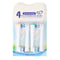Pack of 4 360 Cleaning Brush replacement toothbrush heads for electric toothbrushes from Oral-B, sui