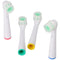 Pack of 4 3D whitening replacement toothbrush heads for electric toothbrushes from Oral-B, suitable