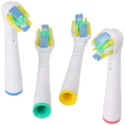 Pack of 4 Deep Cleaning Brush replacement toothbrush heads for electric toothbrushes from Oral-B, su