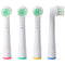 Pack of 4 Gum Care replacement toothbrush heads for electric toothbrushes from Oral-B, suitable for