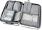 Packing Cubes Set 7-Delig - Kleding Organizer Voor Reis Koffer, Backpack en Tas - Grijs