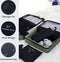 Packing Cubes Set 7-Delig - Kleding Organizer Voor Reis Koffer, Backpack en Tas - Zwart
