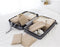 Packing cubes set 7-delig - organizer voor koffer en backpack - beige