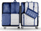 Packing Cubes Set 8-Delig - Organizer Voor Koffer En Backpack - Donkerblauw