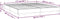 vidaXL - Bedframe - kunstleer - bruin - 180x200 - cm