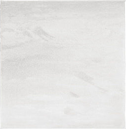 vidaXL - Vloerkleed - OVIEDO - laagpolig - 120x120 - cm - grijs