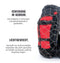 Pacsafe Backpack & Bag protector - 55 L - Kabelslot - Hangslot - Inclusief 3 sleutels - Staal - Zilver