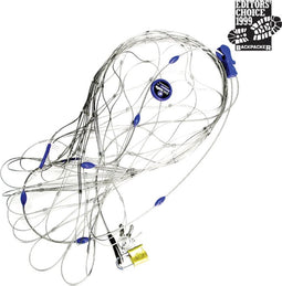 Pacsafe Backpack & Bag protector - 85 L - Kabelslot - Hangslot - Inclusief 3 sleutels - Staal - Zilver