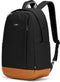 Pacsafe GO Backpack - 25 L - Schoudertas - Veelzijdig - RFID-blokkerend - Geschikt voor 15-inch laptop - Anti-diefstal - Gerecycled Polyester - Zip Clip - Turn & Lock Security Hooks - Zwart