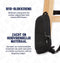 pacsafe Gordeltas Schoudertas Vibe 150 Crossbody Pack Jet Black Zwart
