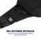 pacsafe Gordeltas Schoudertas Vibe 150 Crossbody Pack Jet Black Zwart