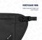 Pacsafe Heuptas - 26 x 13 x 0,5 cm - Veelzijdige Tas - RFID-blokkerend - Crossbody - Buideltasje - Zwart