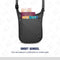 Pacsafe Nektas - 18 x 15 x 0.5 cm - RFID-blokkerend - Waterafstotend - Verstelbaar - Schoudertas - Zwart
