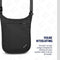 Pacsafe Nektas - 18 x 15 x 0.5 cm - RFID-blokkerend - Waterafstotend - Verstelbaar - Schoudertas - Zwart