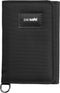 pacsafe Portemonnee RFIDsafe Trifold Wallet Black Zwart